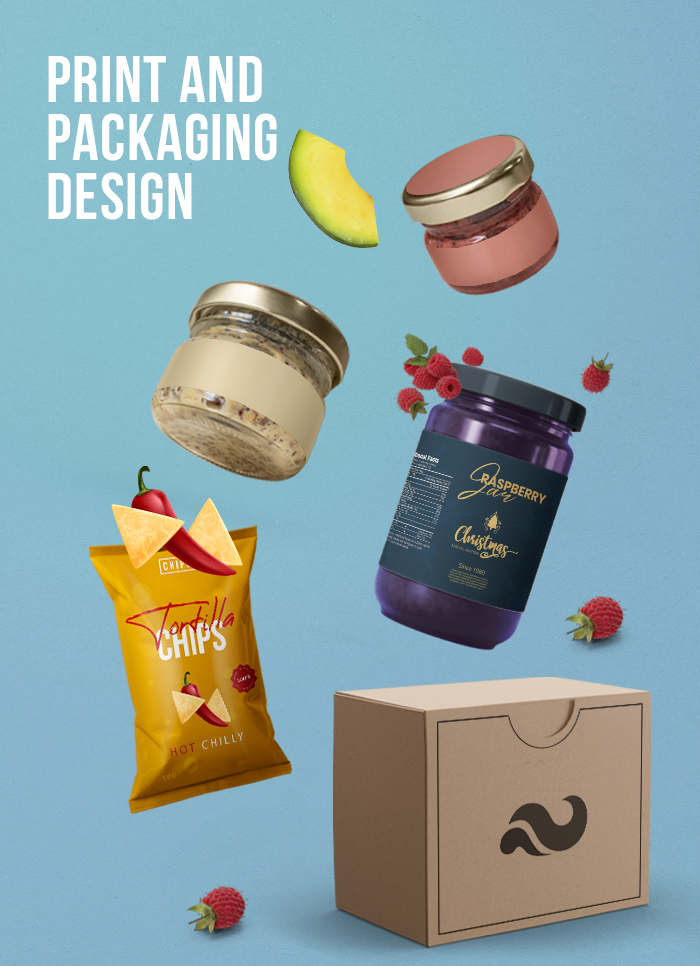 PRINT AND PACKAGING DESIGN